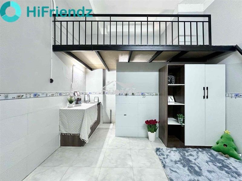 Căn hộ mini gác cao nội thất mới có thang máy ngay lê văn quới