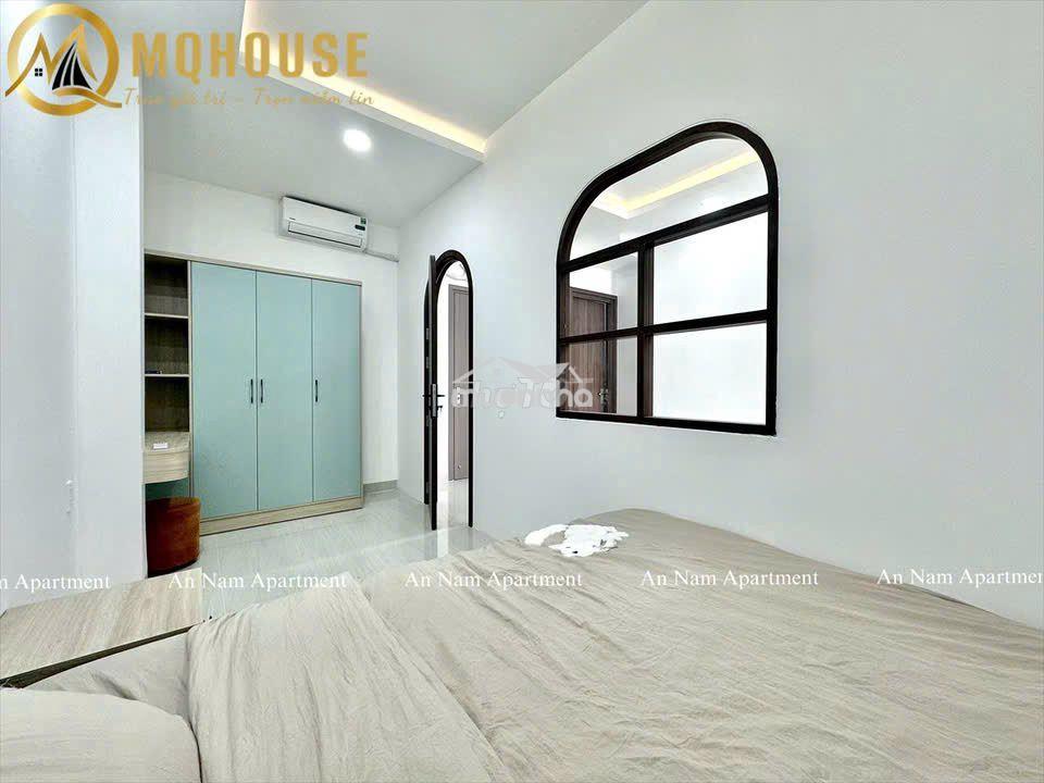 Căn hộ 1pn 1pk ban công 40m2 nhà mới full nt giặt riêng ngay gò dầu - 2