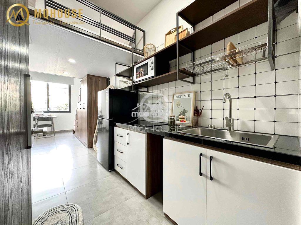 Chung cư mini dạng duplex hssv - gần chợ bau cát - full nội thất - 3