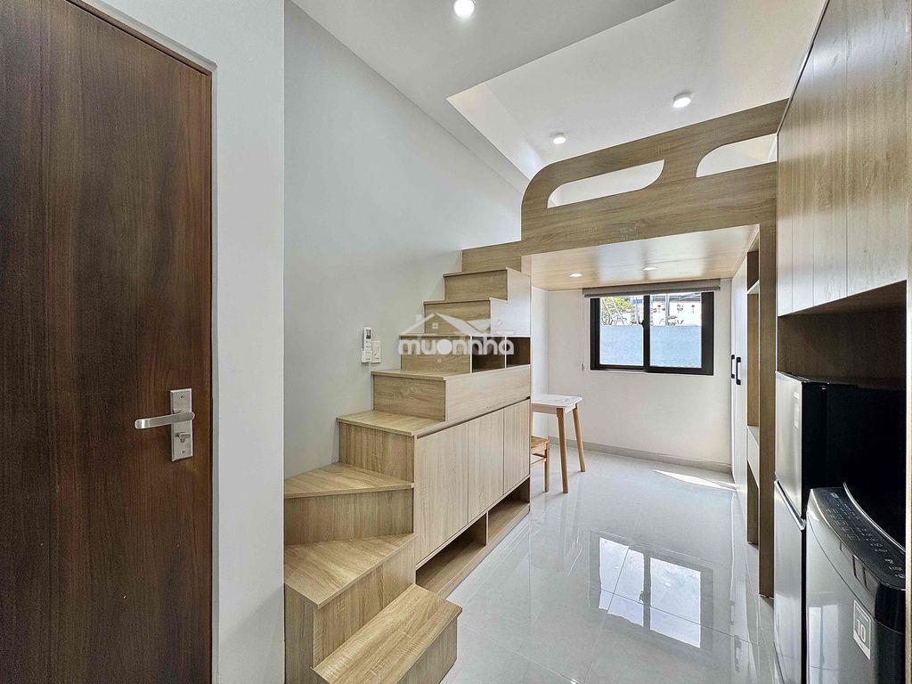 Cho thuê căn hộ cừa sổ ban công full nội thất đường bùi quang là - 3