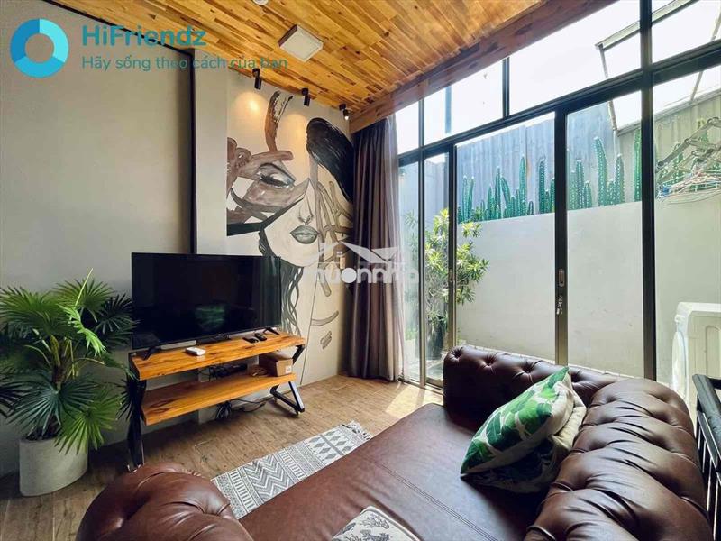 Cho thuê nhà nguyên căn full nội thất cách quận 1 5ph - cầu thị nghè