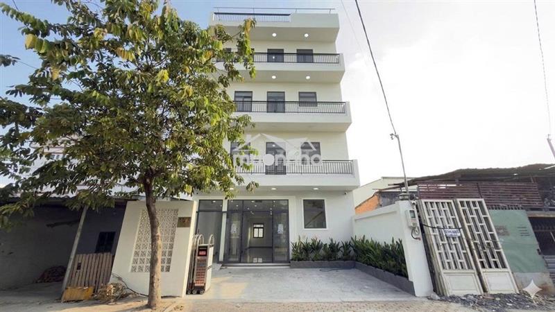 Cho thuê phòng thuộc căn hộ dịch vụ mặt tiền đường trung mỹ, tân xuân