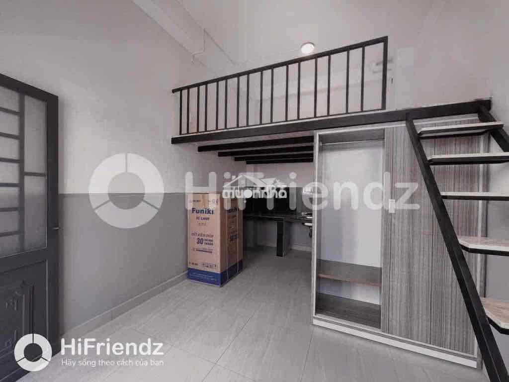 Phòng sinh viên giá rẻ free dịch vụ mới xây có bảo vệ ngay bà hom-chợ - 2