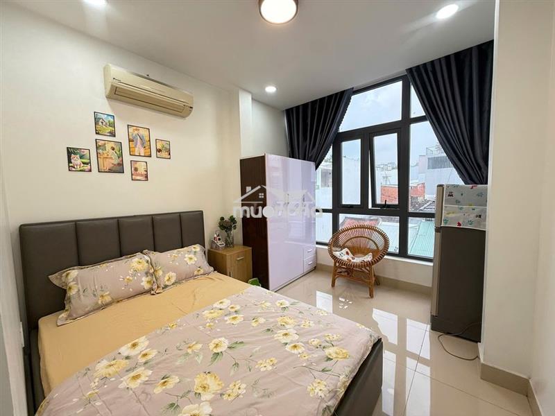 Phòng full nội thất mặt tiền hà tôn quyền, 4.2 triệu