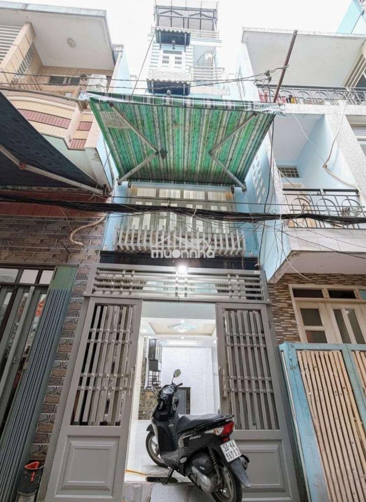 Mua bán nhà quận 4, 5 tầng, dân cư chỉnh trang, hoàn công, nở hậu !