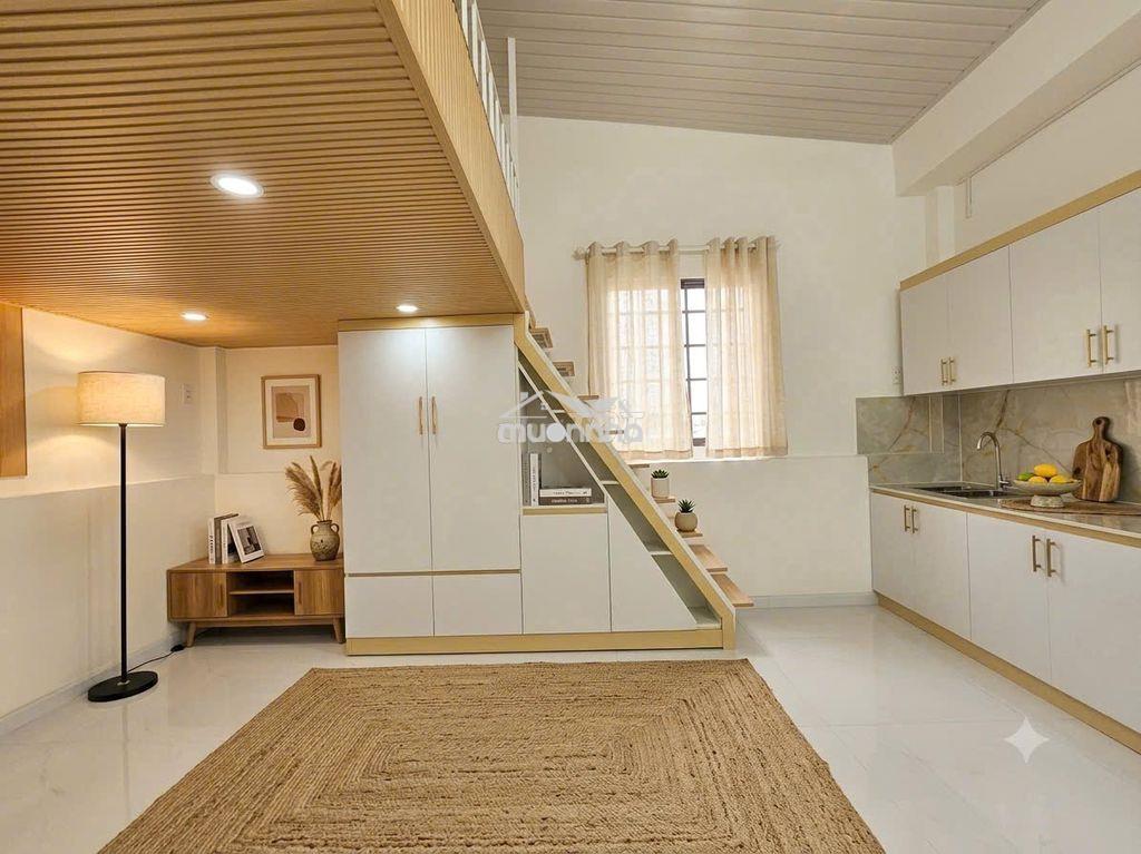 Cho thuê phòng căn hộ dịch vụ full nội thất  - có gác lửng - 2