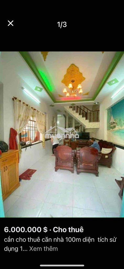 Nhà lầu gần ngã ba ông xã giá 6 triệu