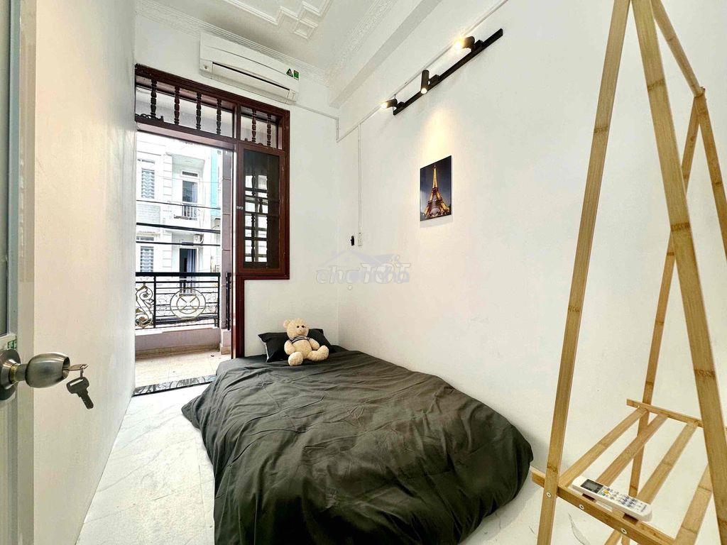 Cho thuê căn hộ 2pn + 1 pk thoáng mát ngay chợ hạnh thông tây - 3