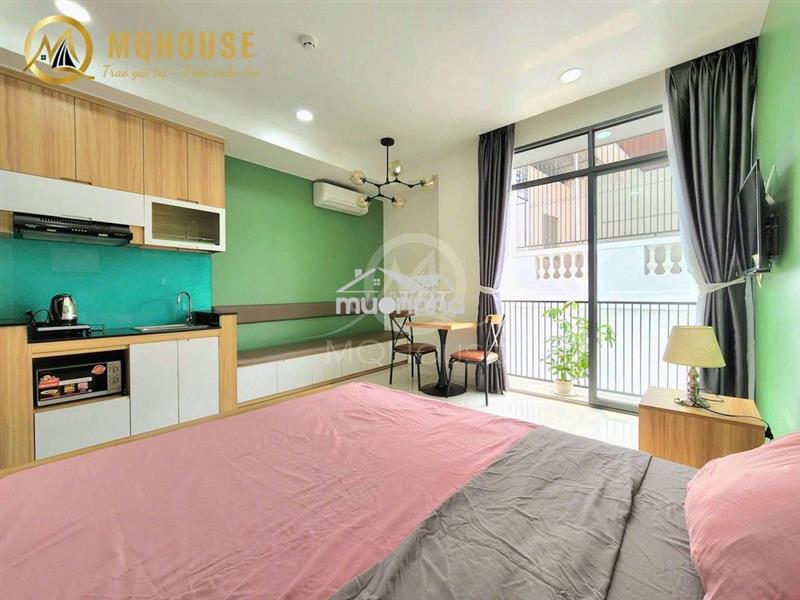 Cho thuê căn hộ studio ban công full nội thất sư vạn hạnh quận 10