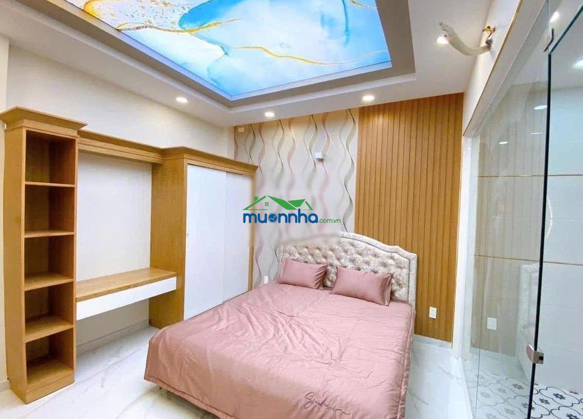 Bán nhà hxh đường lê đức thọ phường an nhơn gv; (4.5m x 15m) 4 tầng; giá 9 tỷ 8 tl - 3