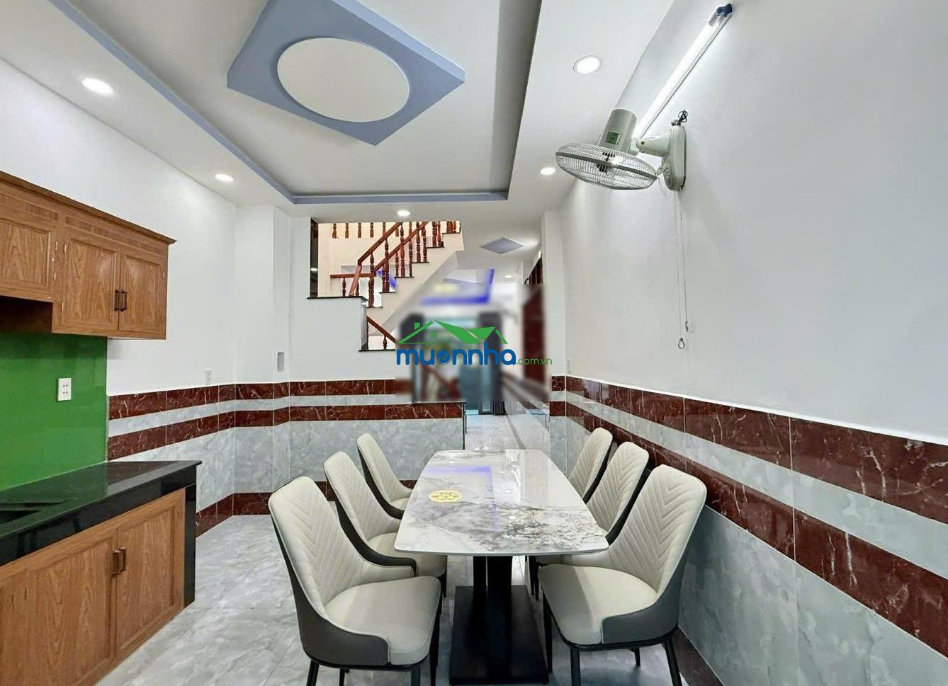 Bán nhà 3,4m x 16m 2 tầng đường đông bắc gần bệnh viện q12, phần mềm quang trung giá chỉ 3,85 tỷ - 2