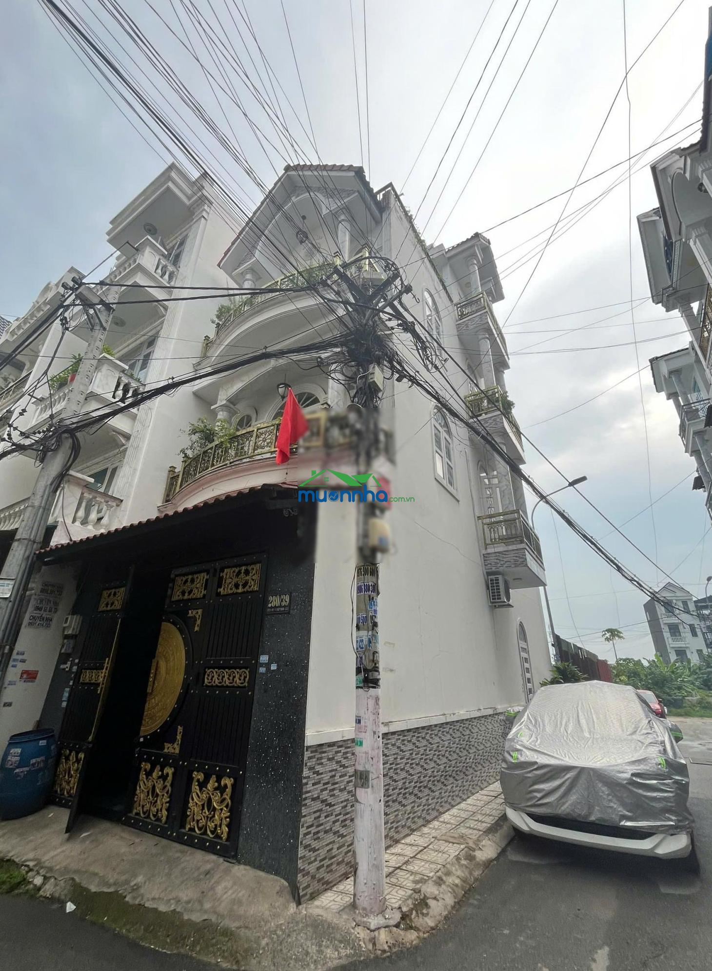 Chính chủ - nhà góc 2 mặt tiền - 4pn - hẻm ô tô tránh nhau hiệp thành 13, quận 12 - 3