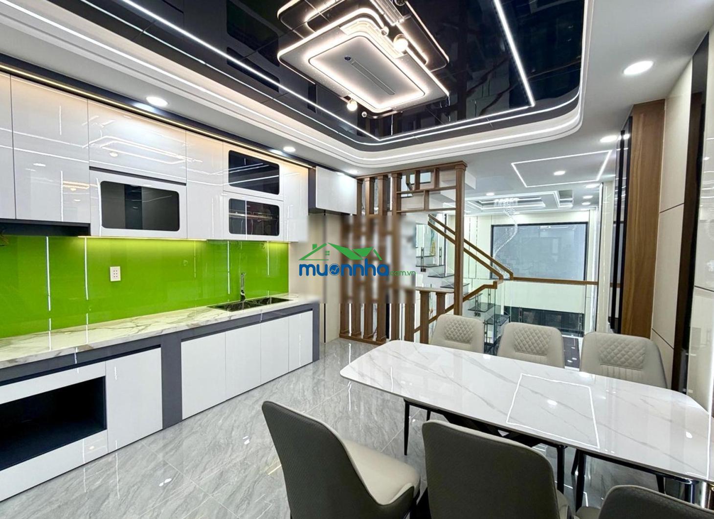Nhà mới bình tân 4 tấm - cách aeon 100m - full nội thất - hẻm xe hơi - 3