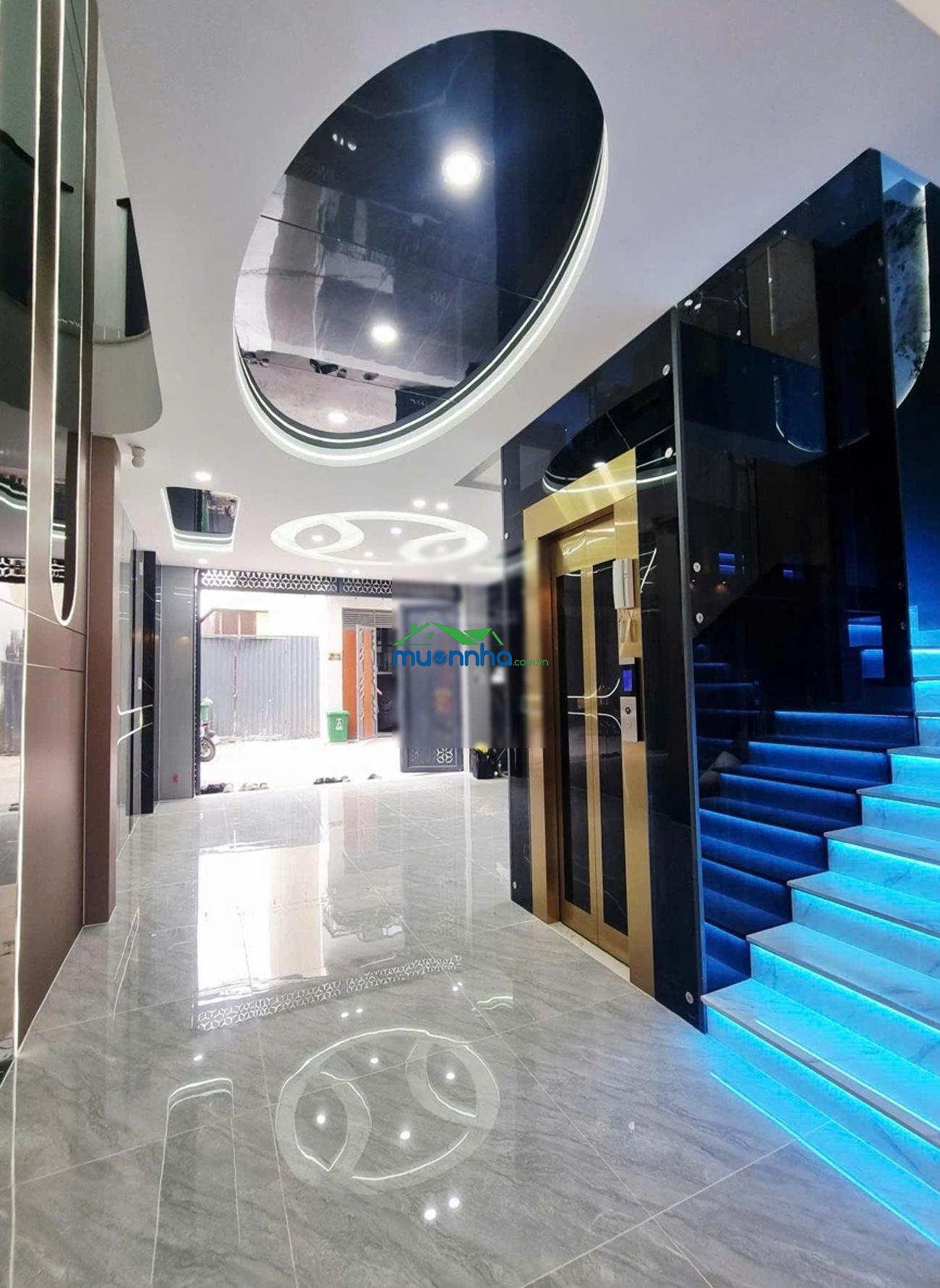 Siêu phẩm thang máy - nhà mới đẹp lung linh - khu vip sát dương thị mười, quận 12 - 2