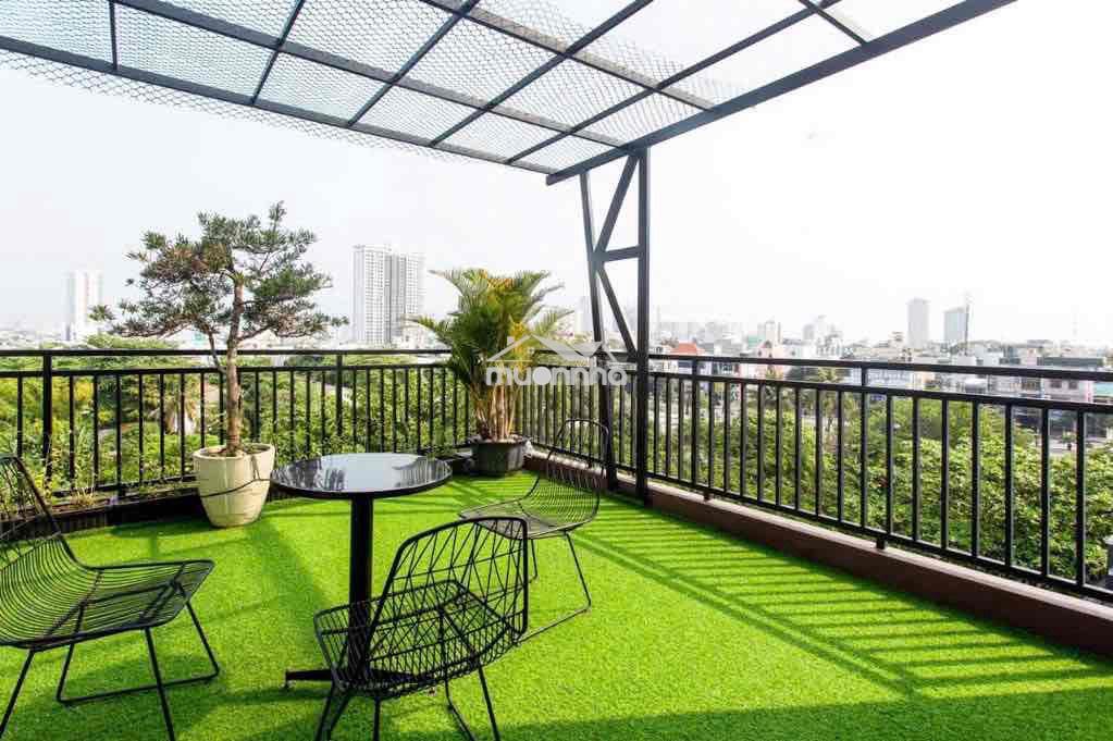 Cho thuê căn hộ sân vườn rộng 50m view cầu rồng mt đường vũ văn dũng - 3