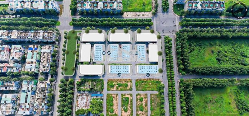 Bán nhà phố 2 mặt tiền unicomplex ngay trung tâm thương mại tp mới bd