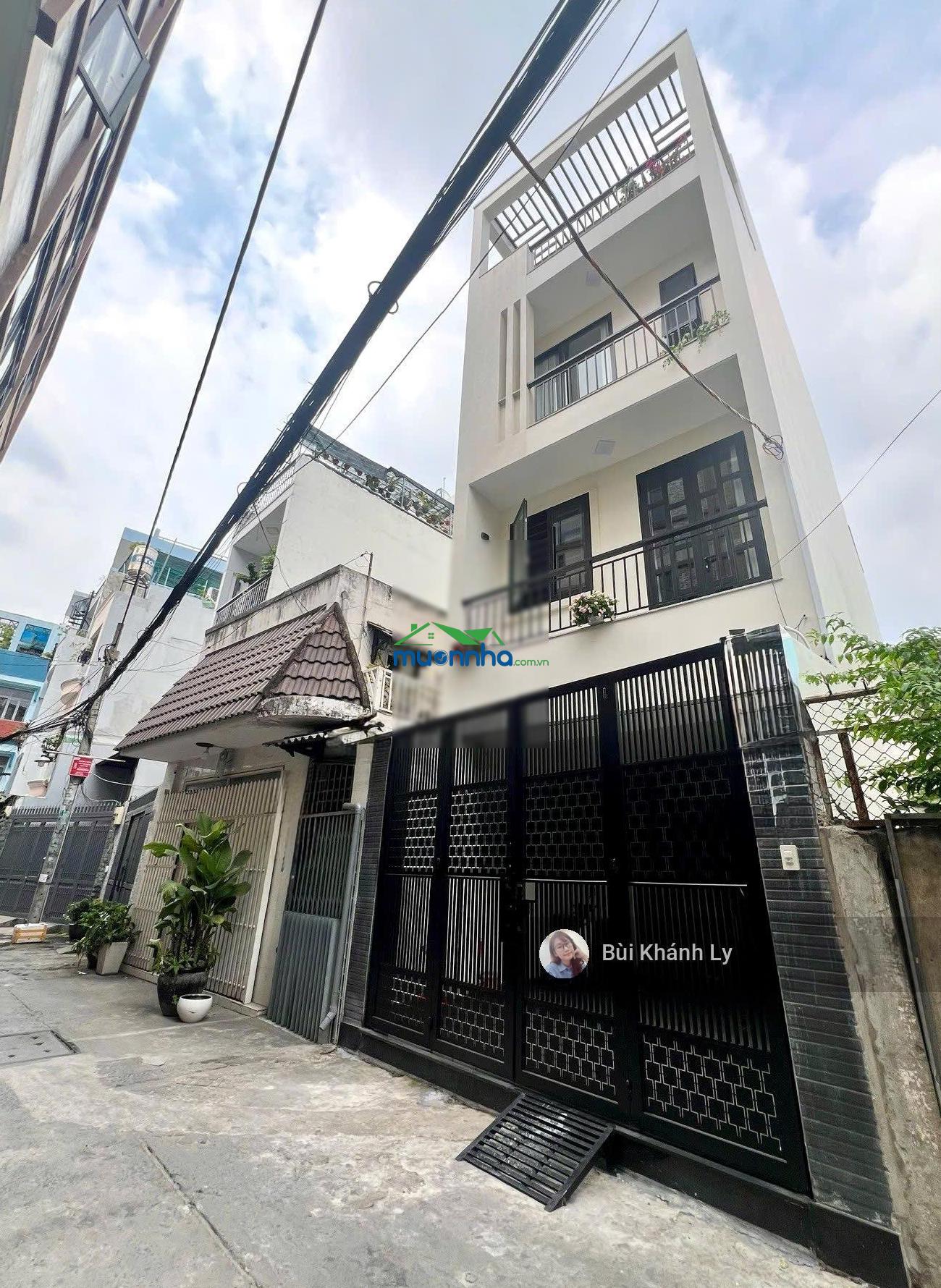Bán nhà hẻm xe hơi thông khu vip huỳnh văn bánh lê văn sỹ 75m - 2
