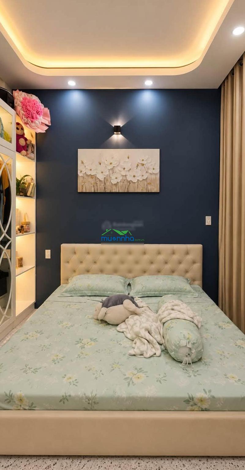 Dương bá trạc, nhỉnh 5 tỷ, 120m2, 4 tầng, cách mặt tiền 6m - 4