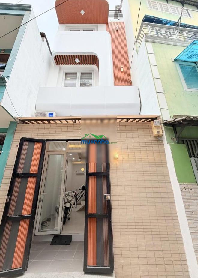 Nhà hẻm trần hưng đạo - xe hơi đỗ - vài bước ra mt - 4 tầng đúc - có st - 3.1*10 - vuông a4 - hc - 3