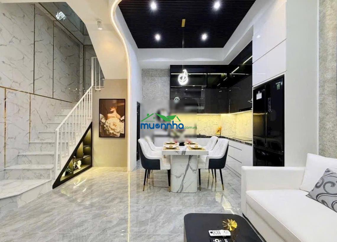 Nhà đẹp 3 tầng lô góc, hxh ngay thống nhất gò vấp, nói không với quy hoạch, lộ giới - hơn 5 tỷ