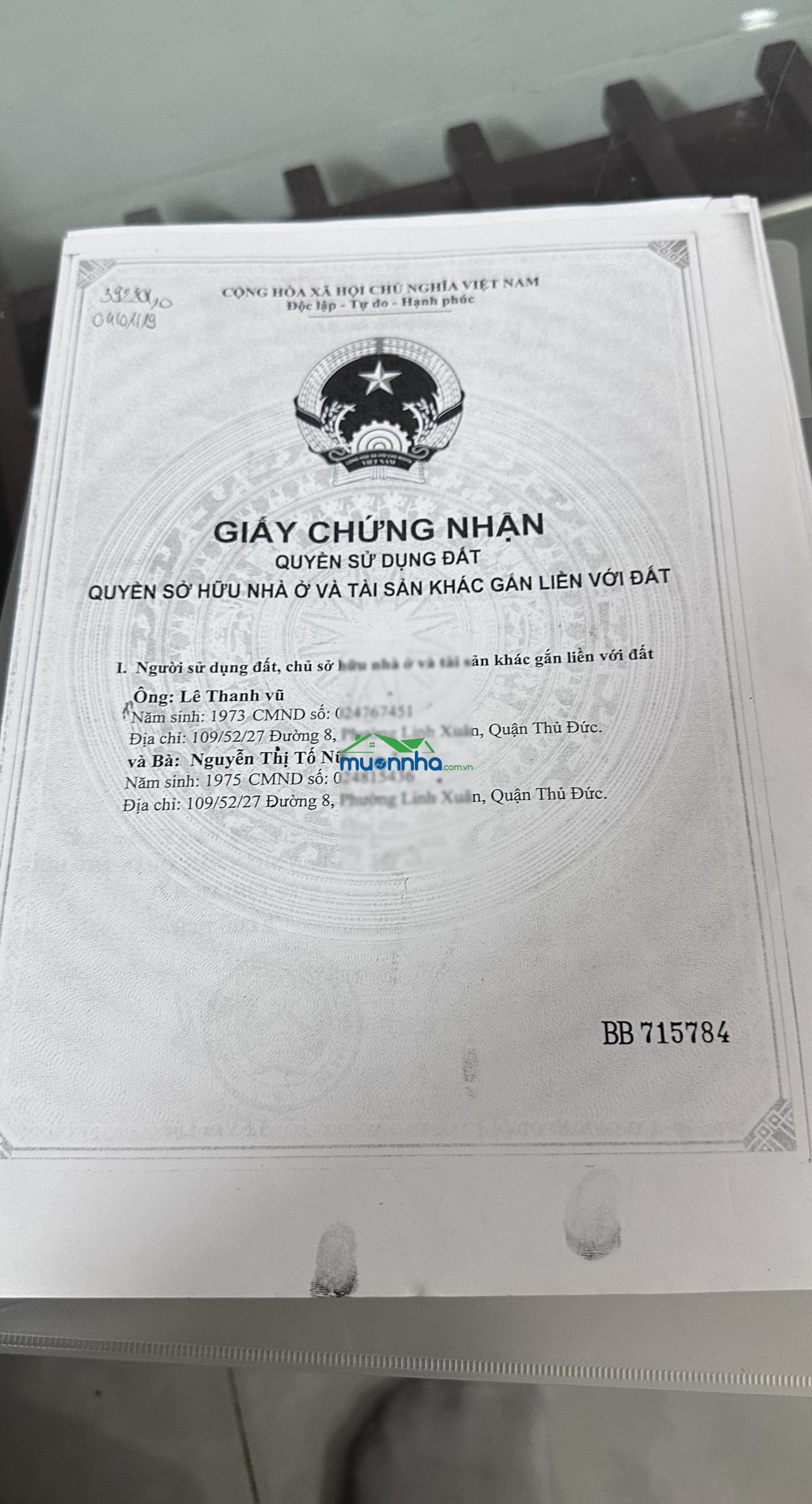 Bán nr tại 116, đường 17, phường linh trung, thành phố thủ đức, 1,45 tỷ, 20m², hàng hiếm giá tốt