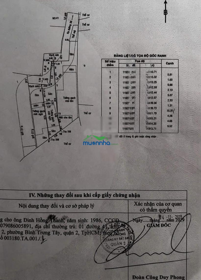 Nhà 4, 66m (3.7x18) đường 36, thạnh mỹ lợi, q2 (4ty99) - 3