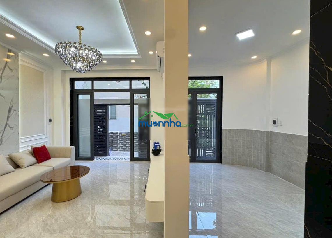 Nhà mới xây 3 tầng có thang máy 7,9tỷ ngay ngã tư huỳnh tấn phát và phú thuận - 3
