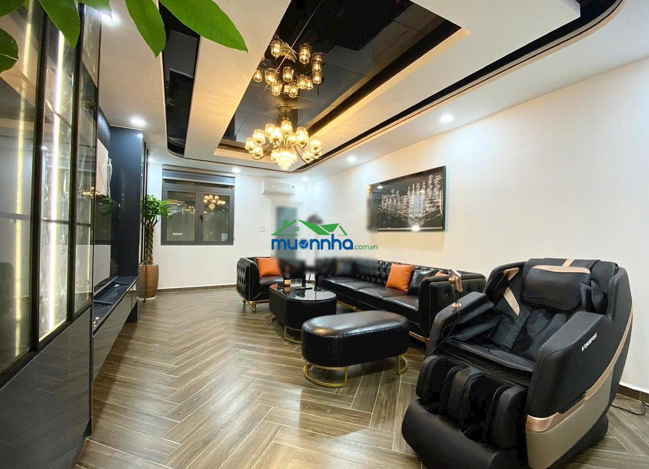 Nhà đẹp có thang máy 4x22 (5 lầu) hẻm 7m tân hòa đông - 2