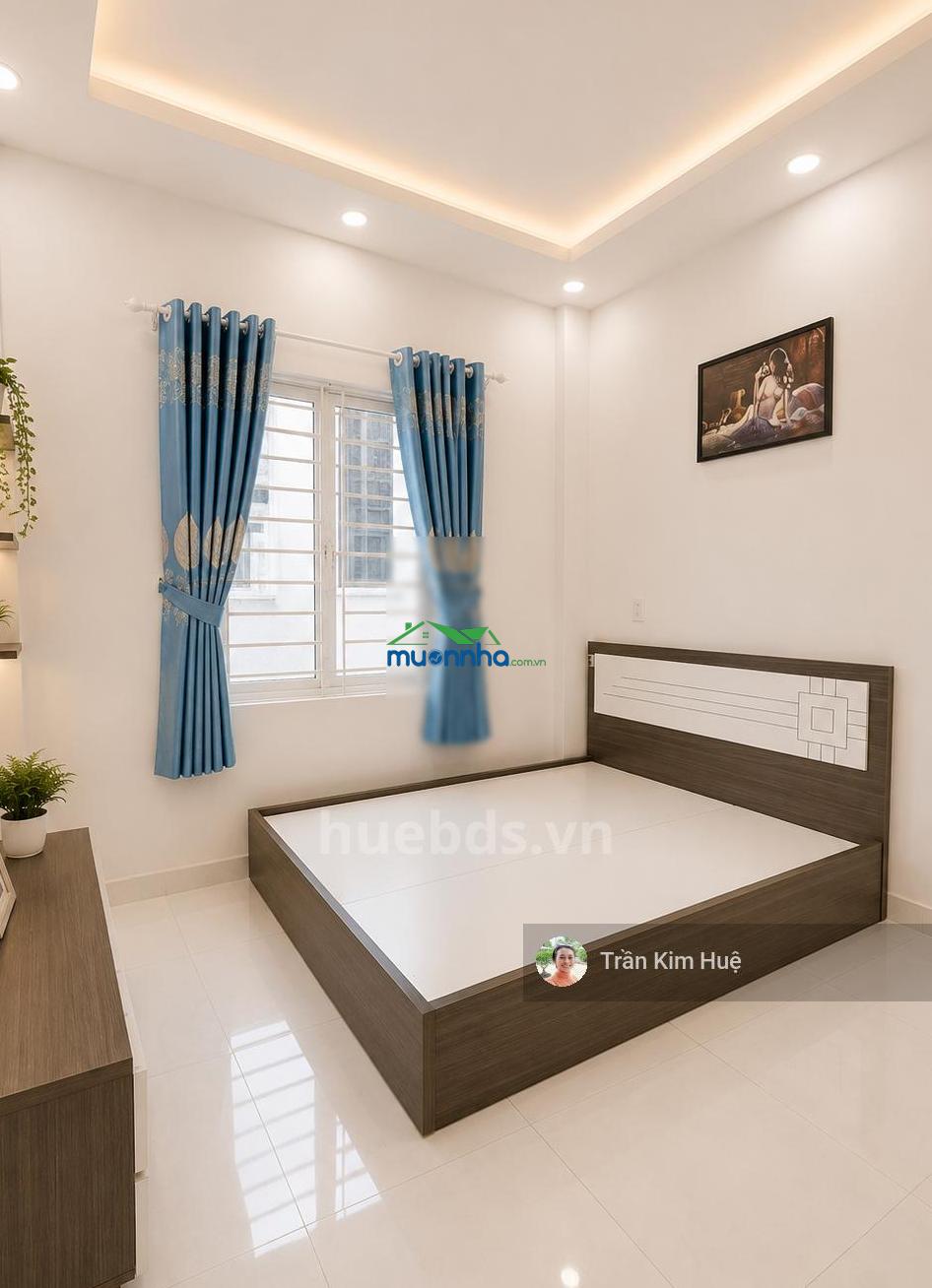 Nhà 3 tầng, 4pn, ô tô sát nhà, gần kcx tân thuận, quận 7, chỉ 4 tỷ nhỉnh - 2