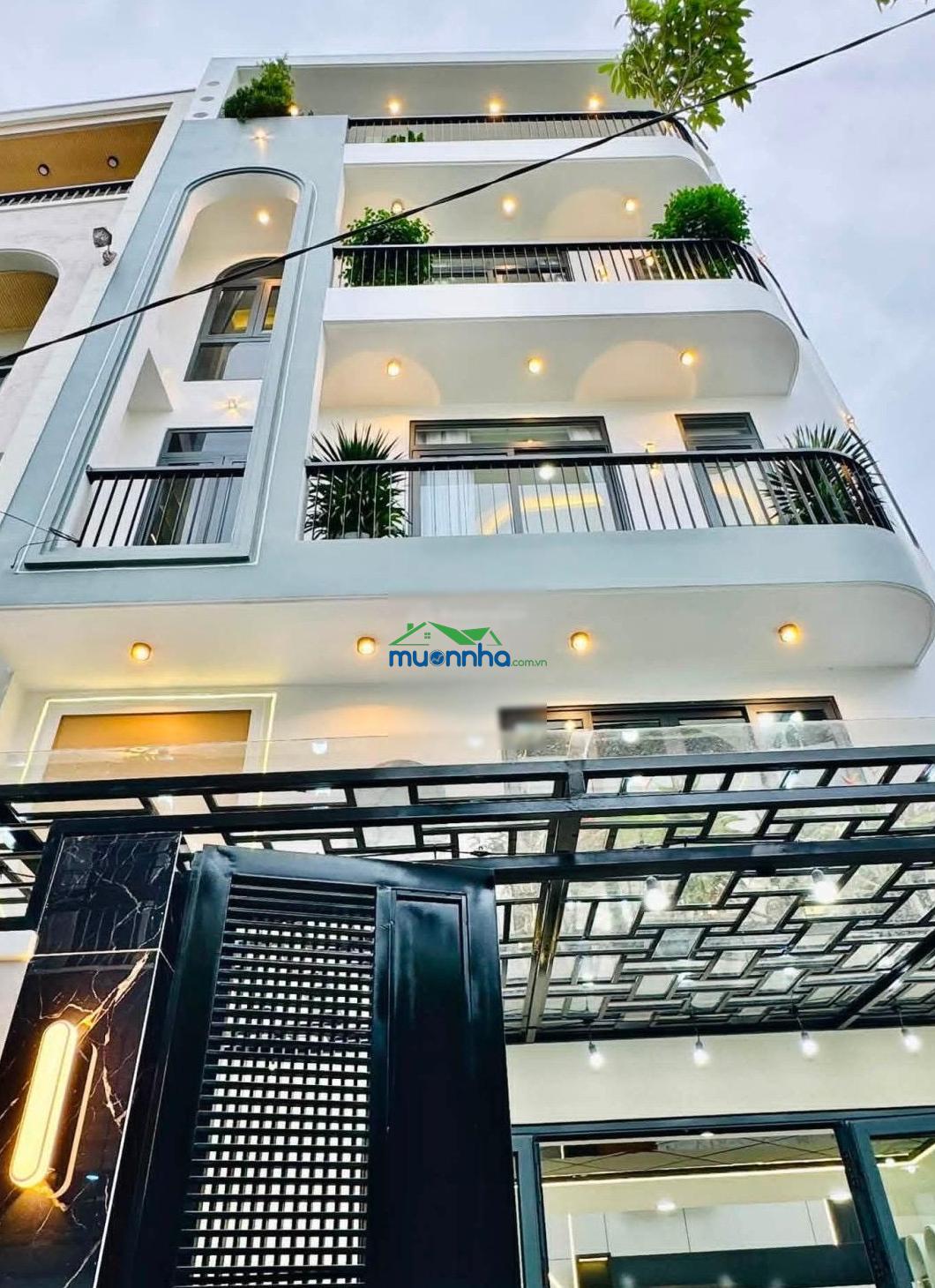 Hxh-nhà mới đẹp-full nội thất-76m2-ngang 7,6m-5 tầng-4pn-6wc-gần thống nhất p16 gv-chỉ 8,65 tỷ tl - Ảnh 4