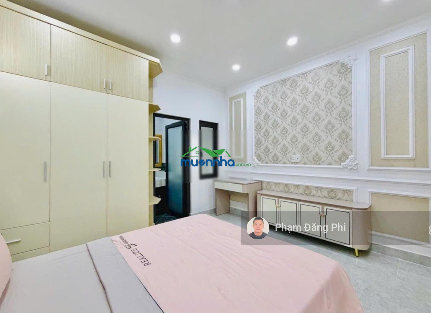 Nhà đẹp mới xây - giá tốt - hẻm nhựa ô tô thông thoáng - vị trí trung tâm - sát quang trung - 60m2.