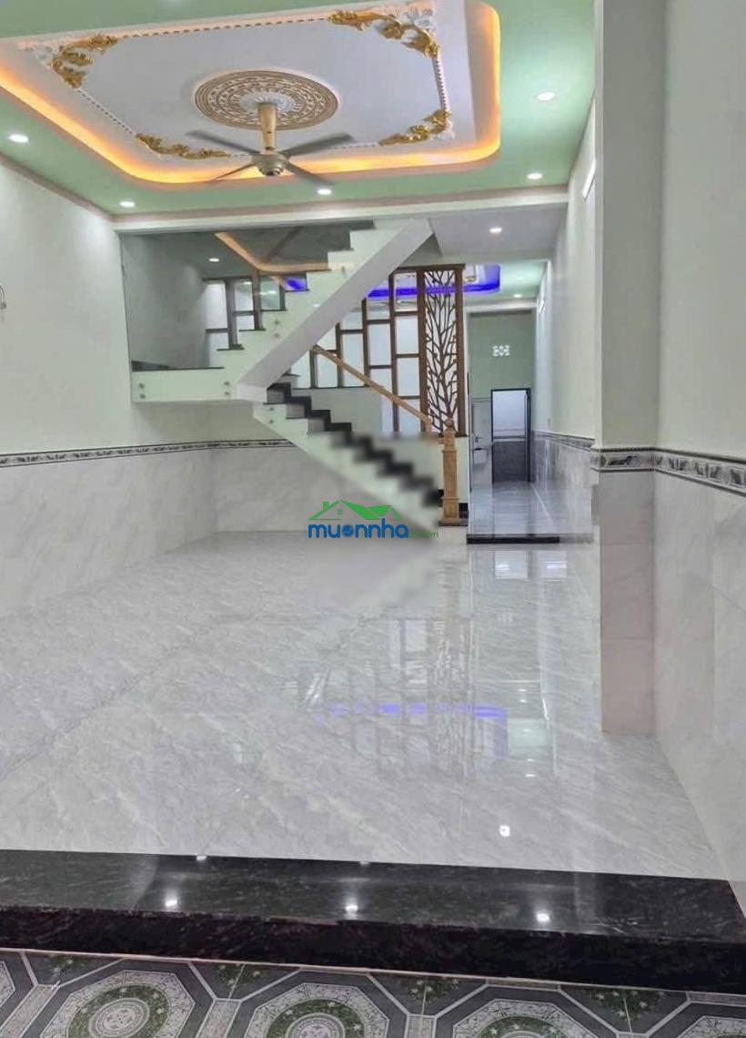 Bán nhà mái thái mặt tiền hướng ra chợ phú lạc bình chánh (5x17m) - 4