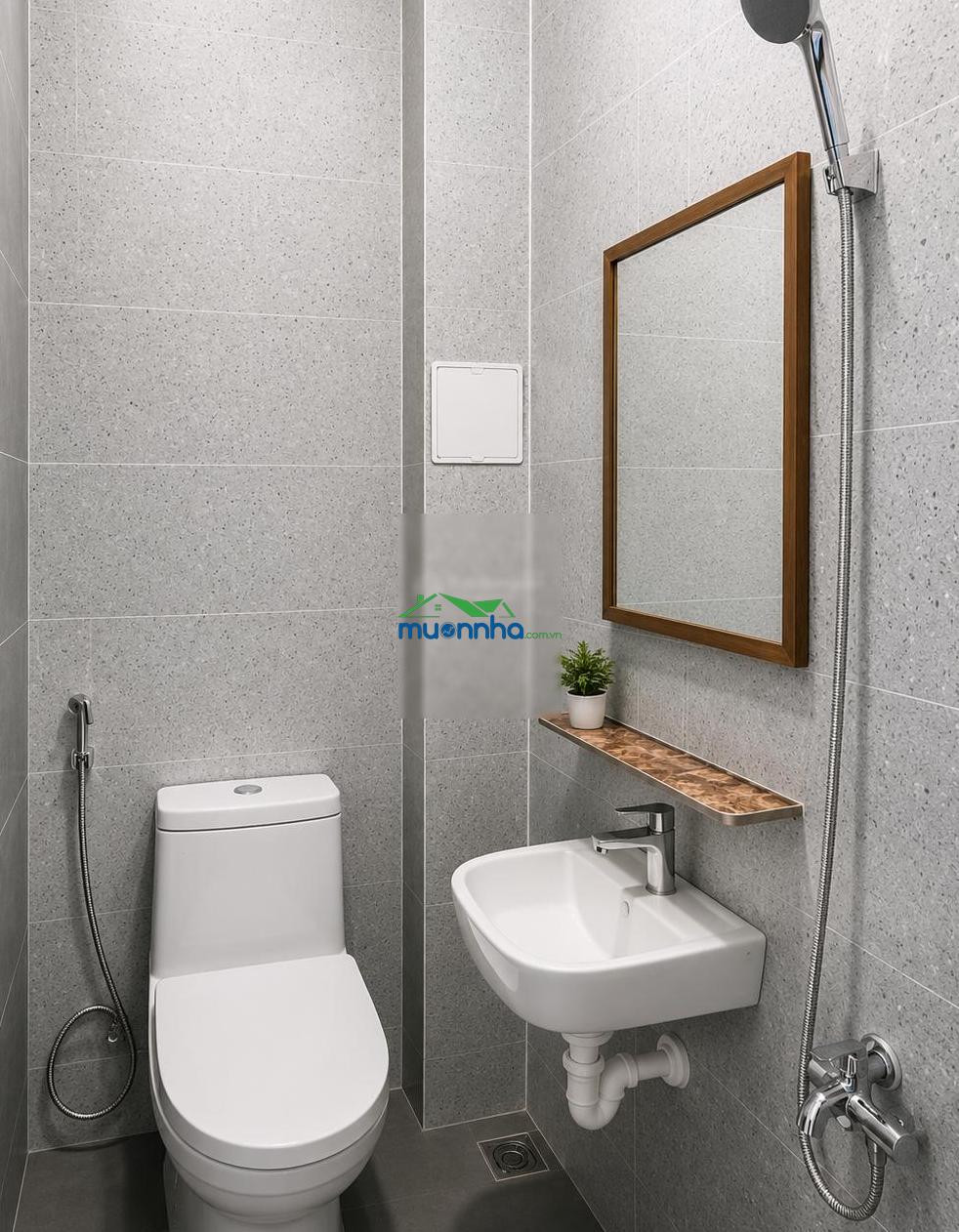Nhà gần 30 m2, mới xây, nhỉnh 3 tỷ, hẻm thông, hỗ trợ vay 1,5 tỷ - 2
