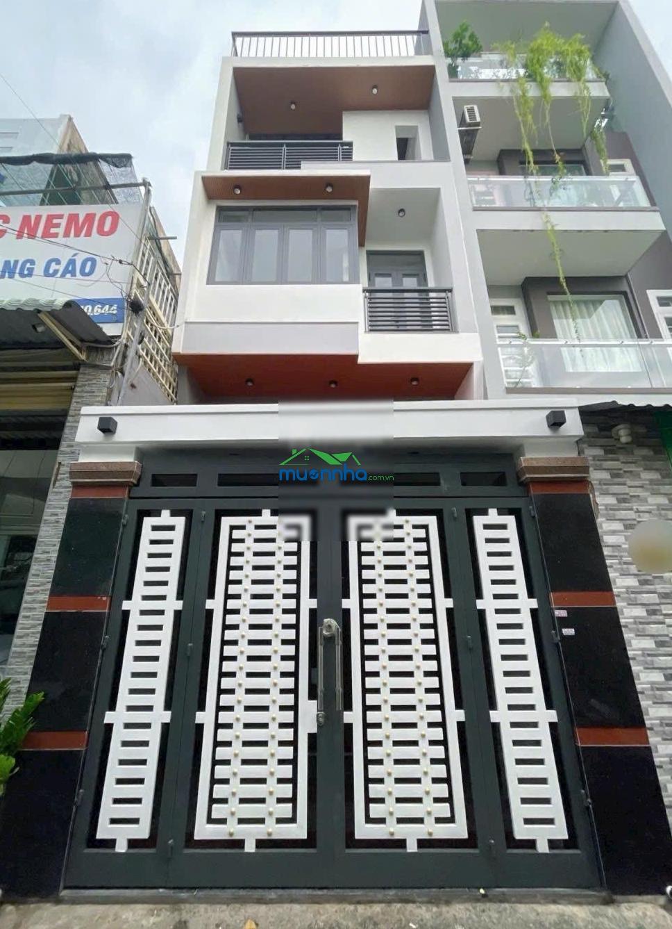Nhà 4tầng hẻm oto-mã lò-44m2 3pn-mới đẹp vào ở ngay-shr hoàn công đủ- giá nhỉnh 5tỷ