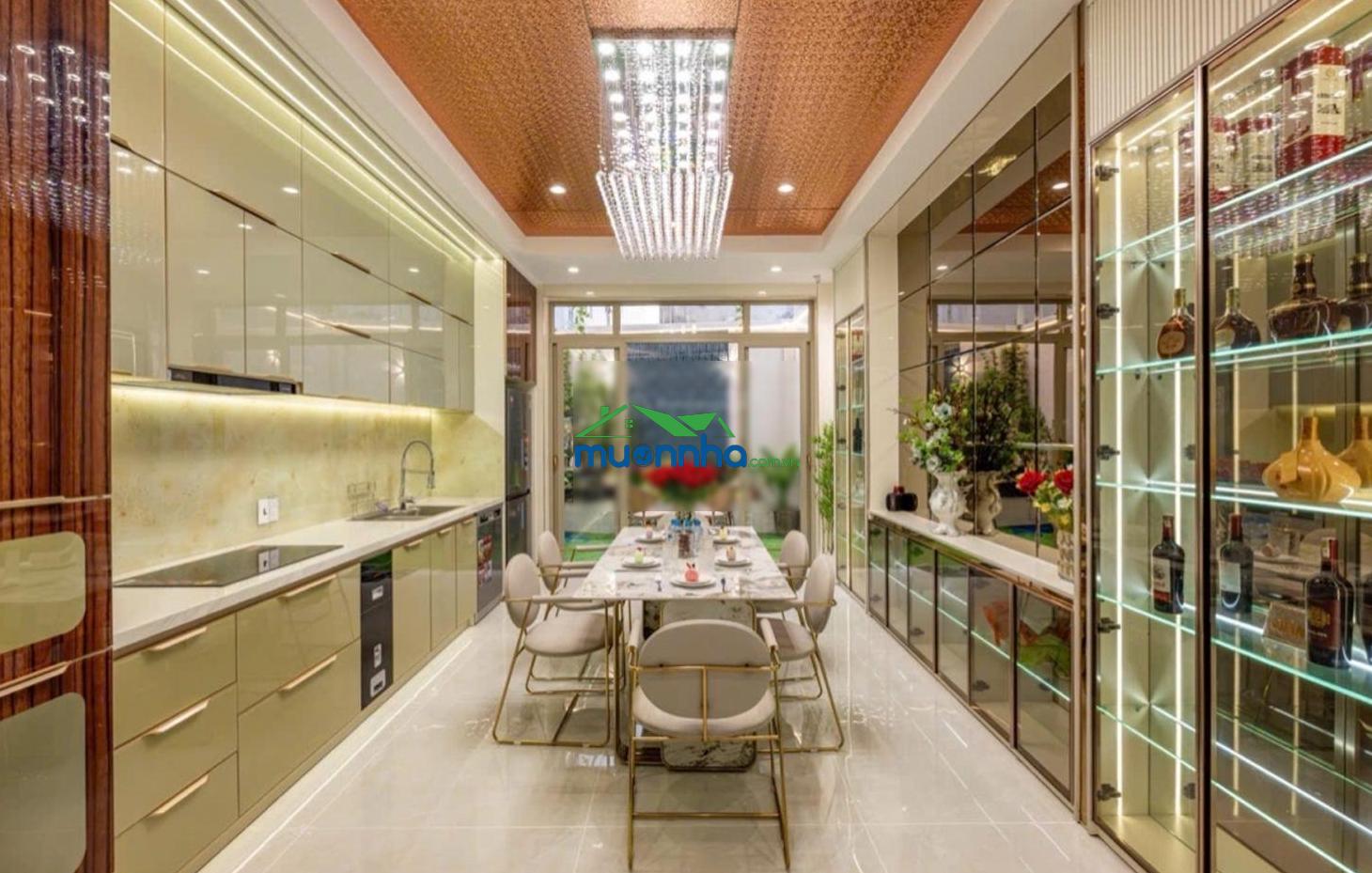 Siêu phẩm nhà mới 6 tầng, thang máy + full nt - hẻm nhựa 7m quang trung, gv - 110m2 - giá 19,6 tỷ. - 2
