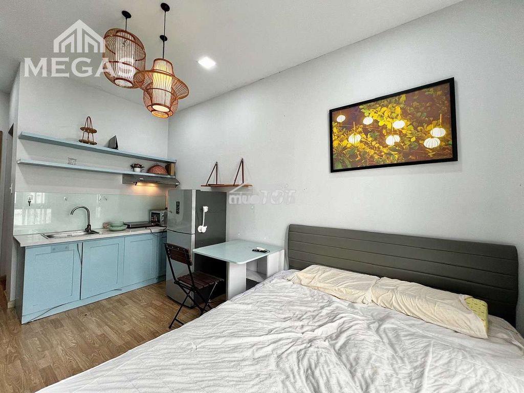 Cho thuê căn hộ full nội thất giá rẻ cửa sổ trời gần chợ bến thành - 4