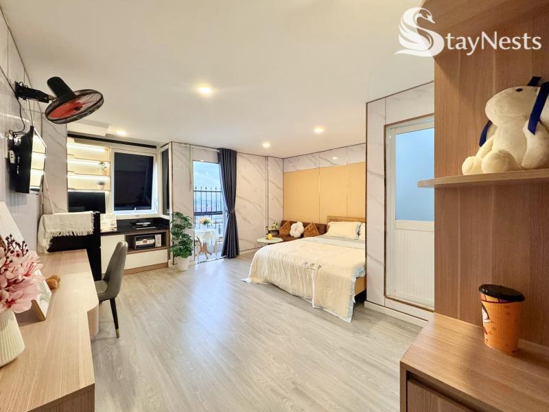 Studio cao cấp có ban công – gần đh công thương - 3