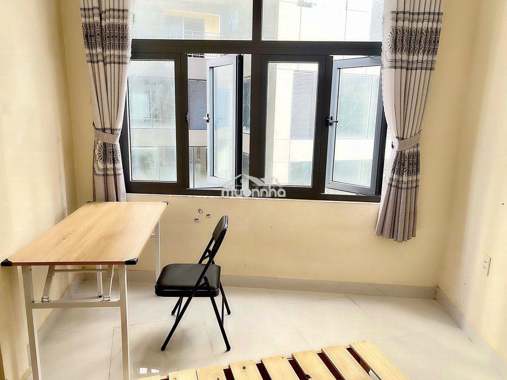 Phòng 1 người 30m2 thành thái full nội thất giờ giấc tự do có ban công - 4