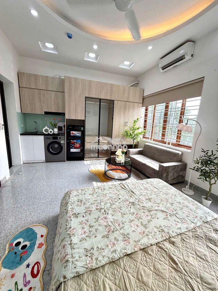 ⚜️Siu phẩm studio ban công - nhiều cây xanh - chu văn an gần đh cán bộ - 4