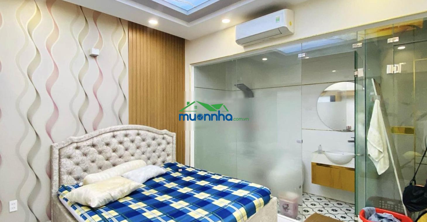Gấp bán giảm 1 tỷ - nhà đẹp, 4 tầng (4.5 x 15) - hẻm 5m, oto vào nhà - gần rạch xuyên tâm - 2