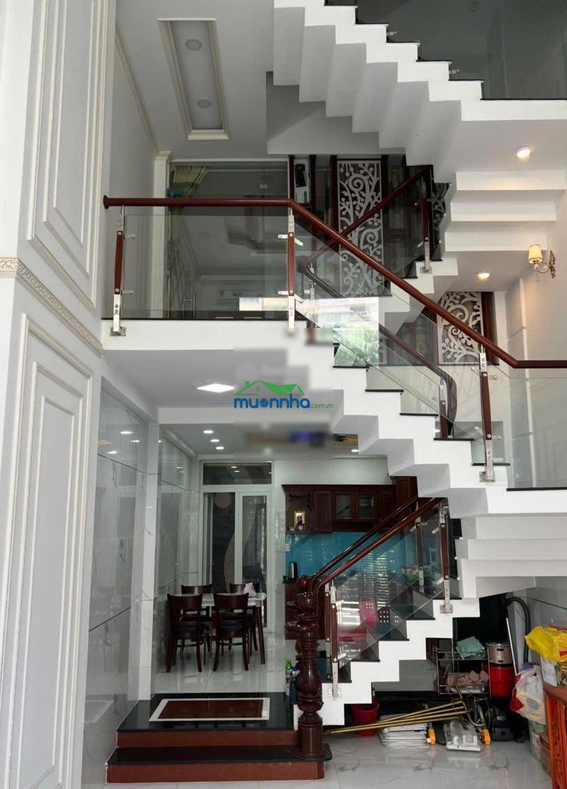 Nhà 4 tầng, dt 55m2, 5pn ngay đường an dương vương, an lạc giá chỉ 6,9 tỷ - Ảnh 3