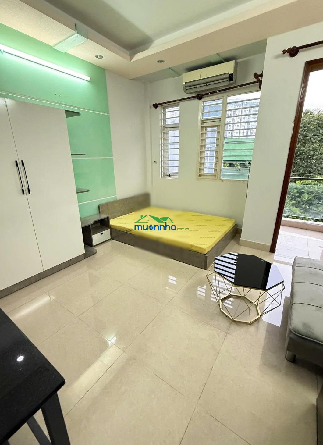 Hẻm nhựa 10m thông - 75m2 - 5tầng - 6 phòng chdv full nội thất, gần lê văn thọ gv, chỉ 9tỷ4 còn tl - 2