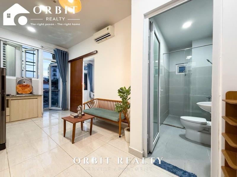Cho thuê căn hộ 1 phòng ngủ full nội thất nguyễn văn đậu – ban công riêng, máy giặt riêng