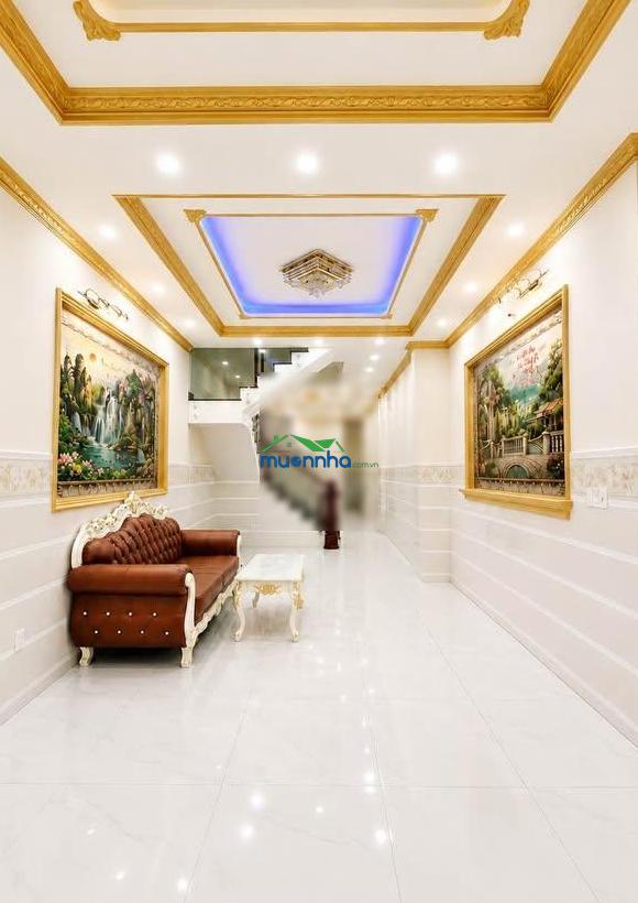 Ngộp - mặt tiền ngay khu ẩm thực tân phú - 3 tầng 90m2 nở hậu 7.4m chỉ 9.x tỷ - Ảnh 3