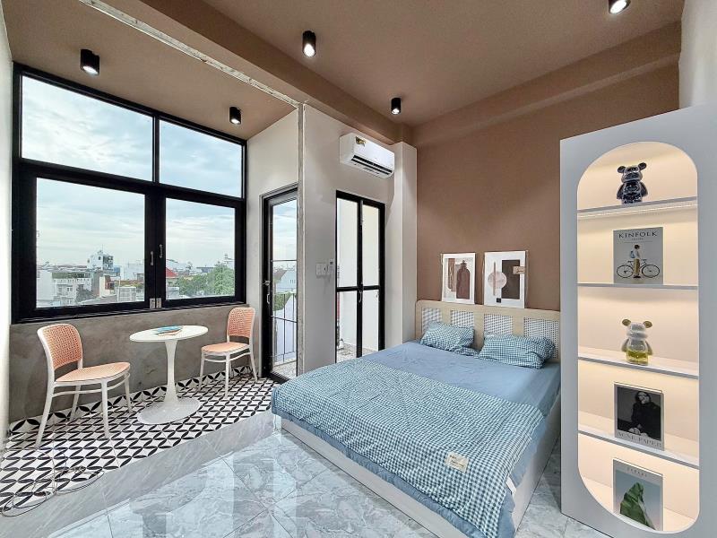 Cho thuê studio mới keng hẻm ô tô full tiện nghi, thang máy gần aeon tân phú - 2