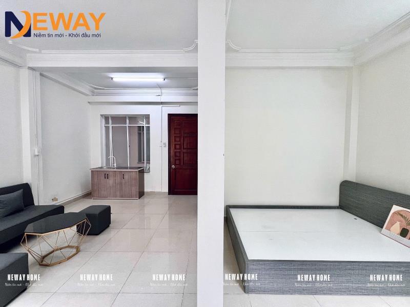 Cho thuê căn hộ 1pn ban công mới rộng thoáng, đủ tiện nghi ngay trục tây thạnh - 4