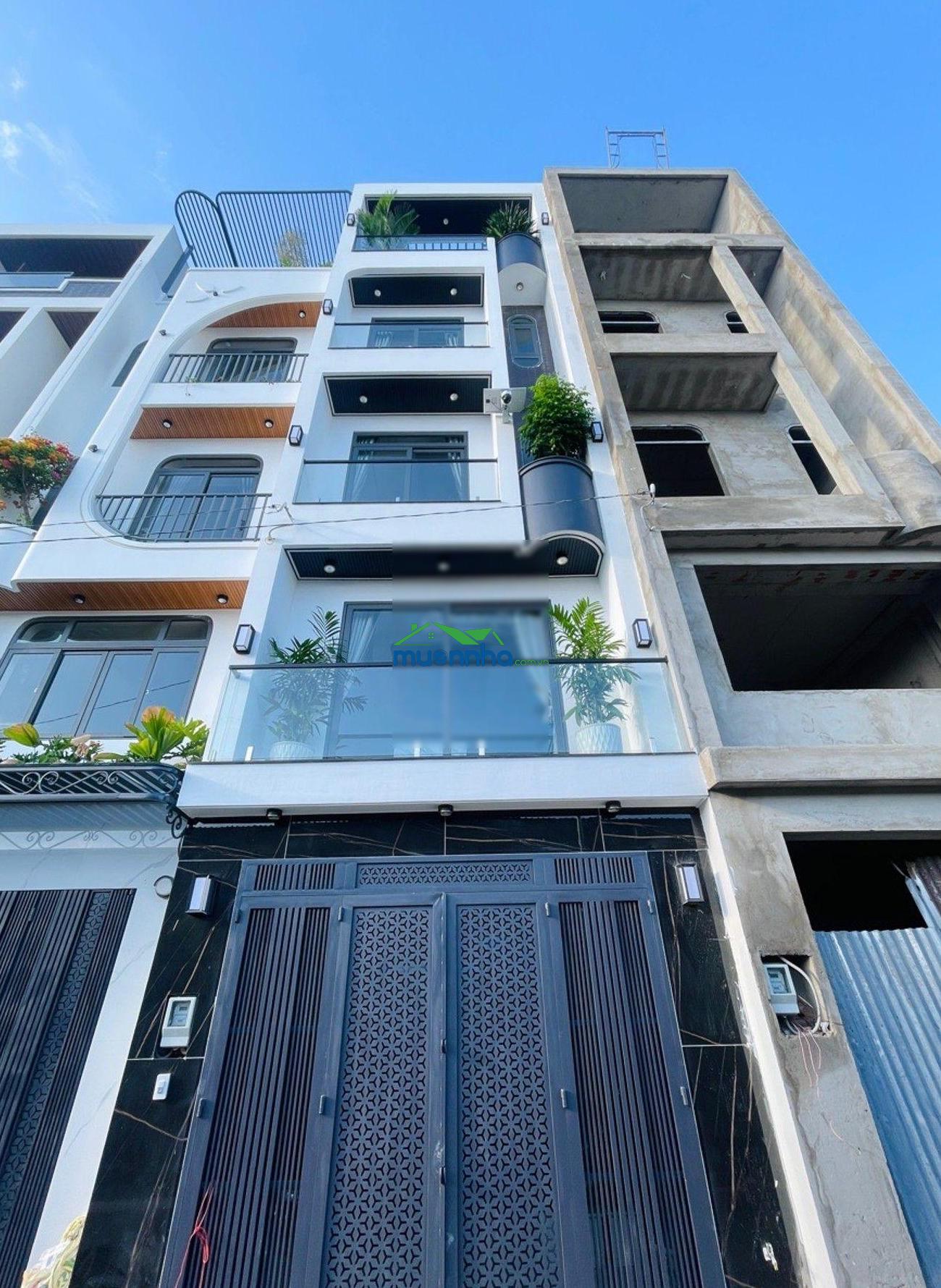 Nhà 4 tầng full nội thất đường thạnh xuân 24 phường thạnh xuân q12, dt 64m hẻm 6m 6,65tỷ.