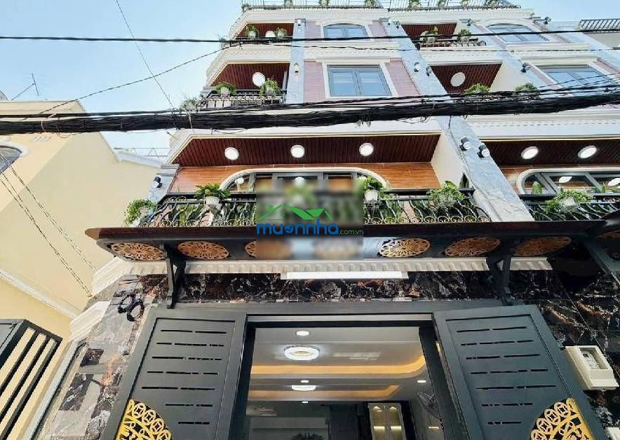 Nhà mới 5 tầng - hxh 4m - 50m2 - emart 2 gò vấp - phan huy ích - full nội thất - 6,3 tỷ tlcc