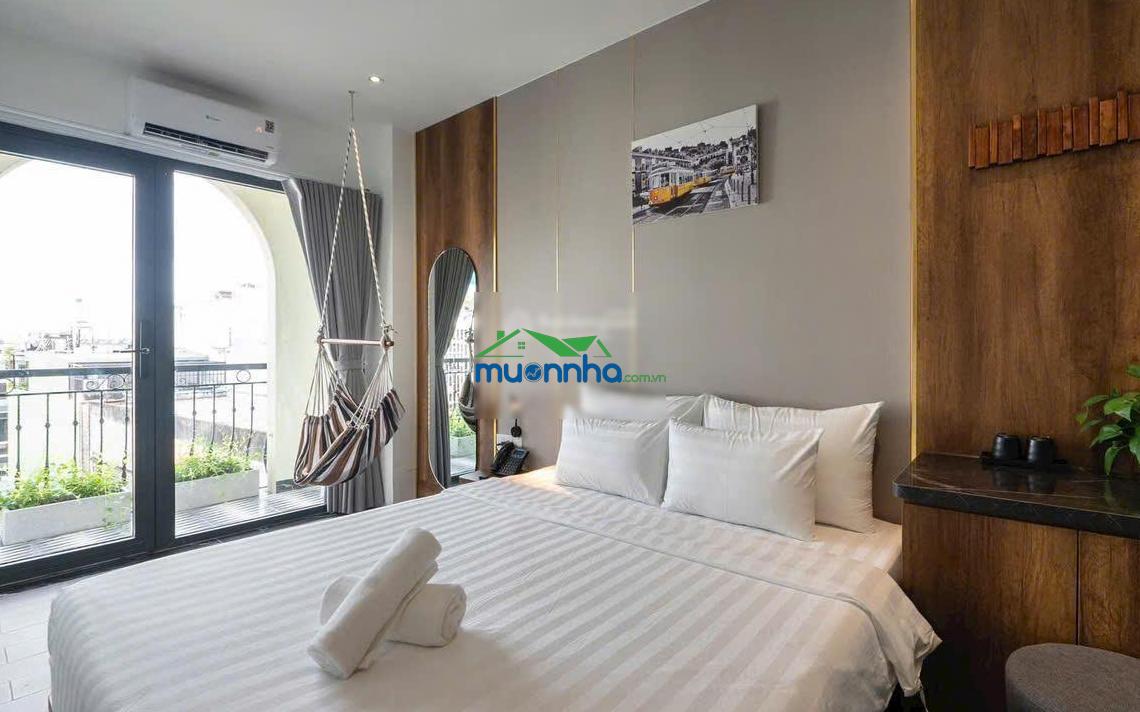 Tòa khách sạn hiếm có khu bàu cát, tân bình, dt: 12x18m, 5 lầu, tm, 21 phòng, tn: 300tr, 38 tỷ