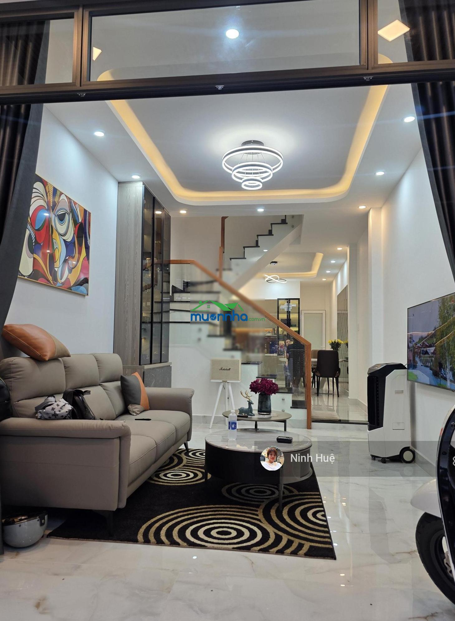 11,5tỷ-quận 10- nhà hxh, cách mt lê hồng phong 20m- 6pn- 4tầng full nội thất. 6048